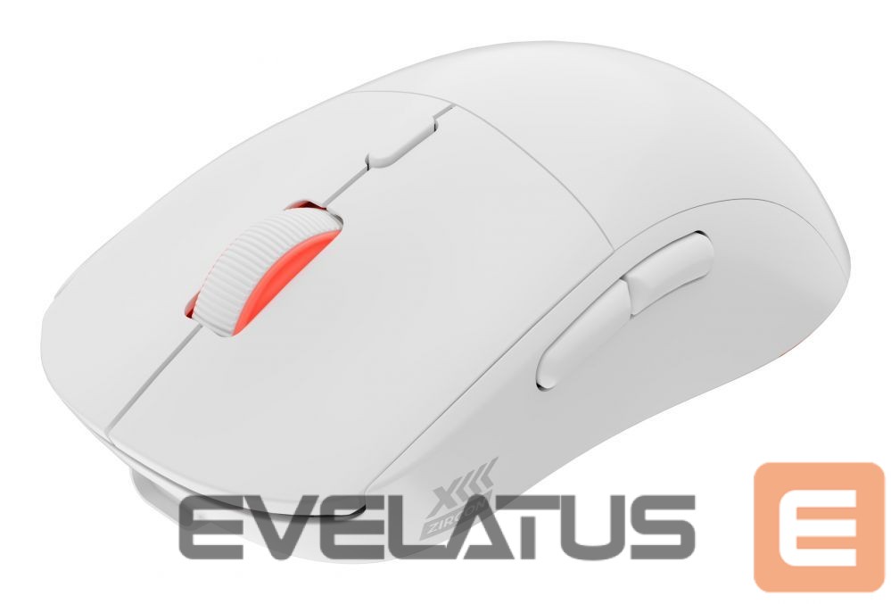 Computer mouse Genesis Zircon XIII Custom | Wireless | Gaming Mouse | 2.4 GHz, USB | White