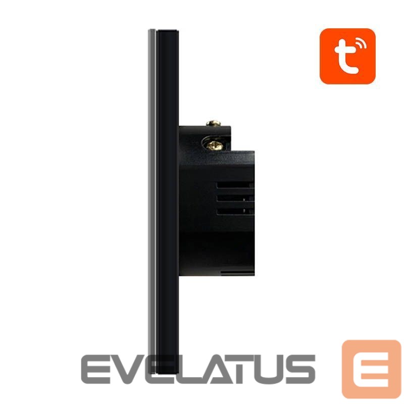 Smart device Avatto Smart Light Switch ZigBee Avatto ZTS02-EU-B1 1 Way TUYA (black)