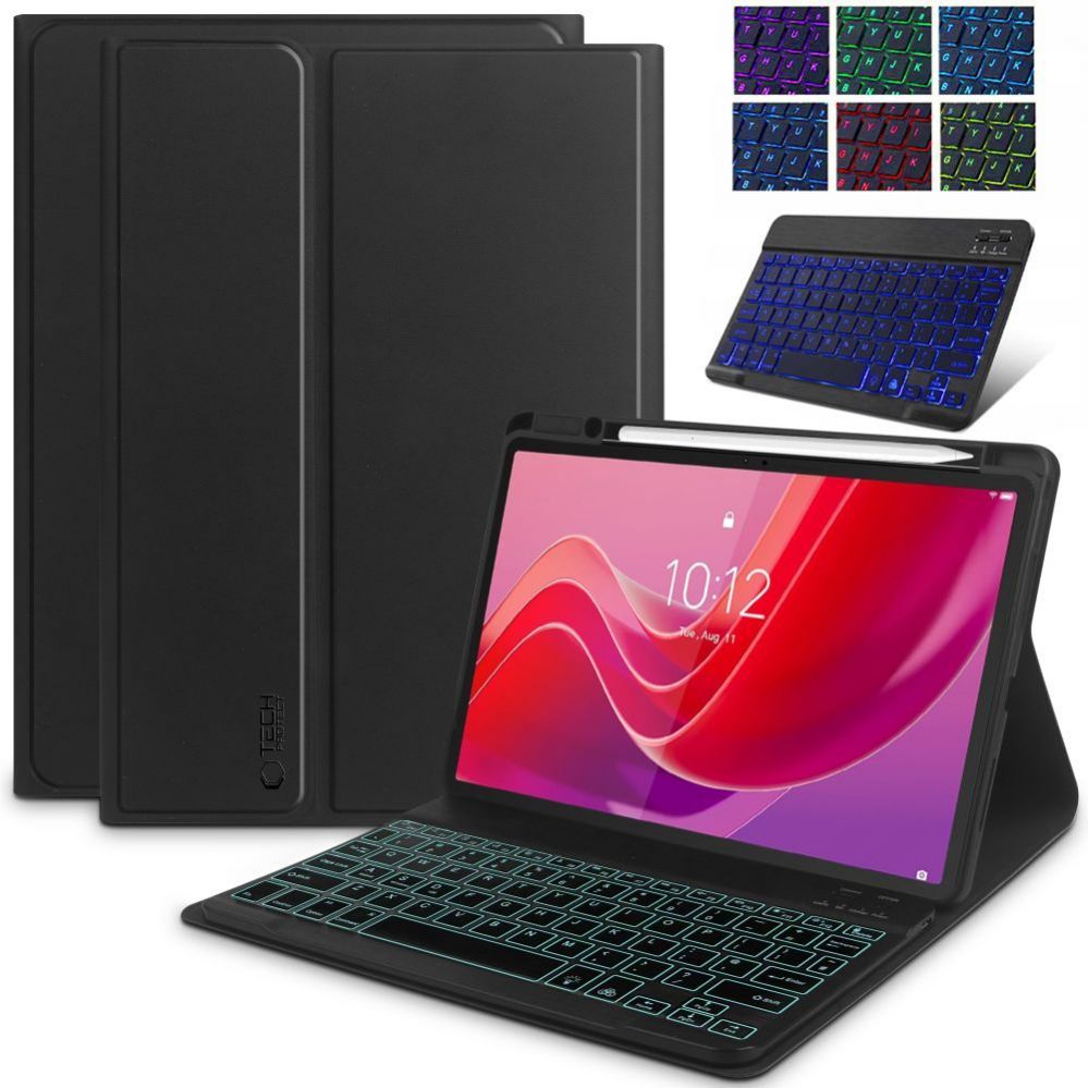 Other Computer Accessory Tech-Protect Tech-Protect SC Pen + Keyboard Case with Keyboard for Lenovo Tab M11 11" TB-330 - Black