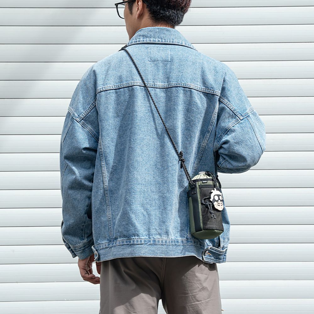 Bicycle accessory Rockbros Rockbros Travel Bottle Bag with Shoulder Strap 1l - Green