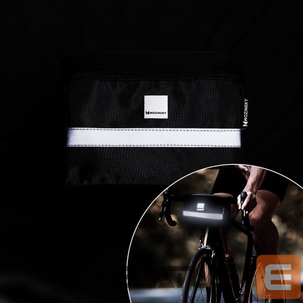 Bicycle accessory Wozinsky Wozinsky Bike Handlebar Bag with Phone Case 2L Black (WBB12BK)