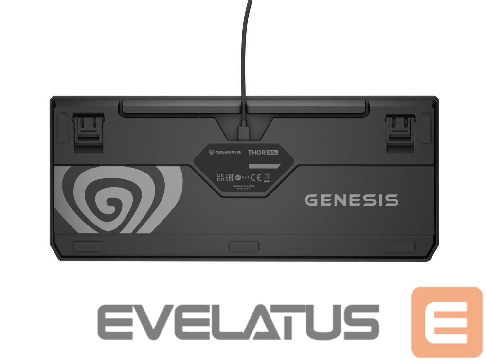 Computer keyboard Genesis THOR 230 | Mechanical Gaming Keyboard | Wired | US | Naval Blue Positive | USB Type-A | Outemu Panda