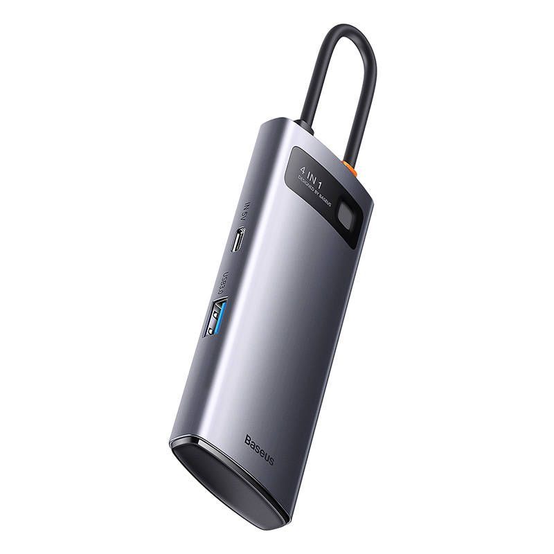 Muud kaubad Baseus Hub 4in1 Baseus Metal Gleam Series, USB-C to 4x USB 3.0