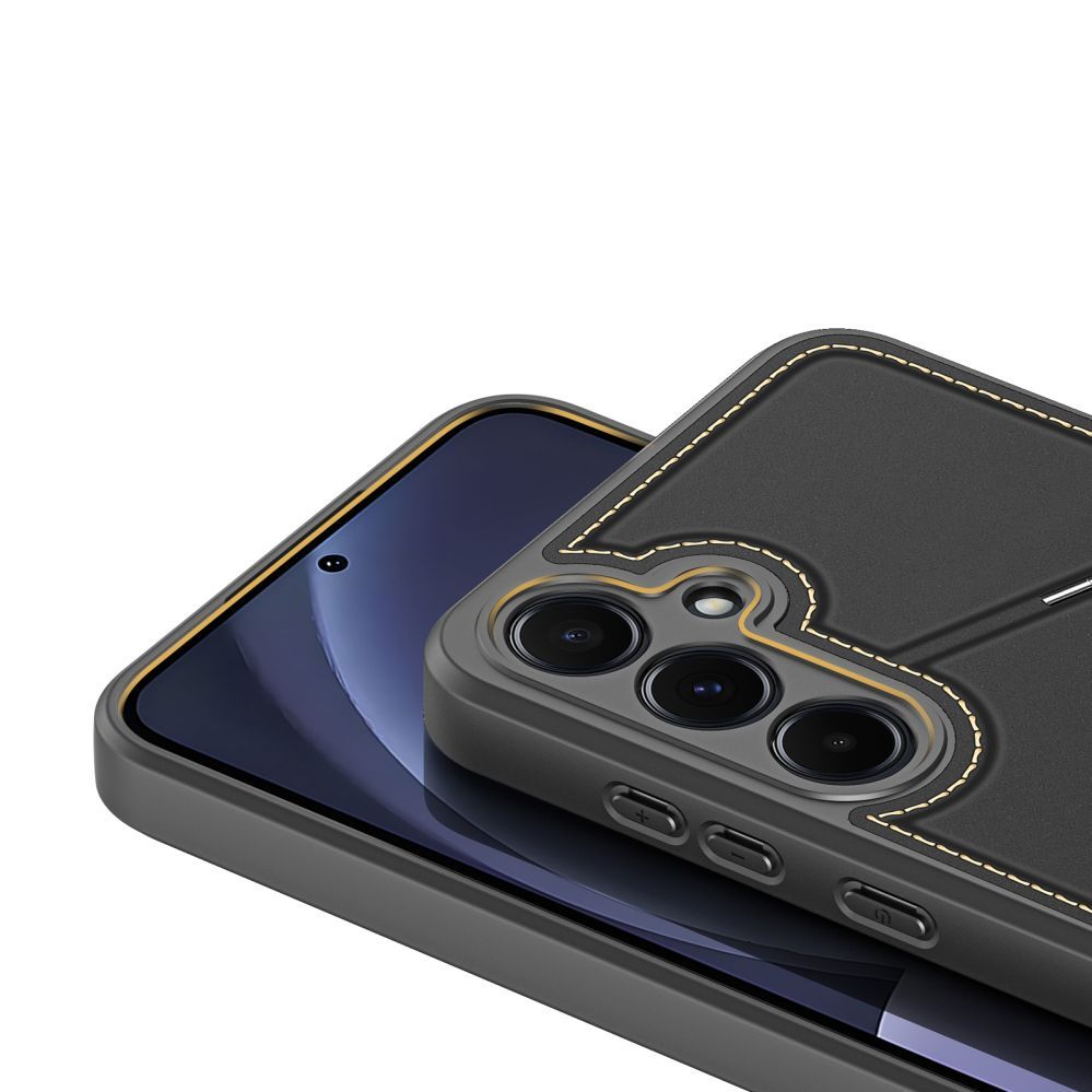 Tagakaaned Dux Ducis Dux Ducis Rafi II Case for Samsung Galaxy S25 with Stand and Wallet - Black