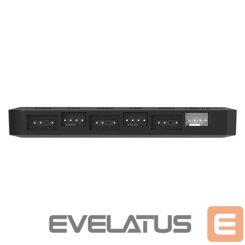 Other Computer Accessory Darkflash Fan control box for computer Darkflash RC2 RGB PWM + remote controller (black)