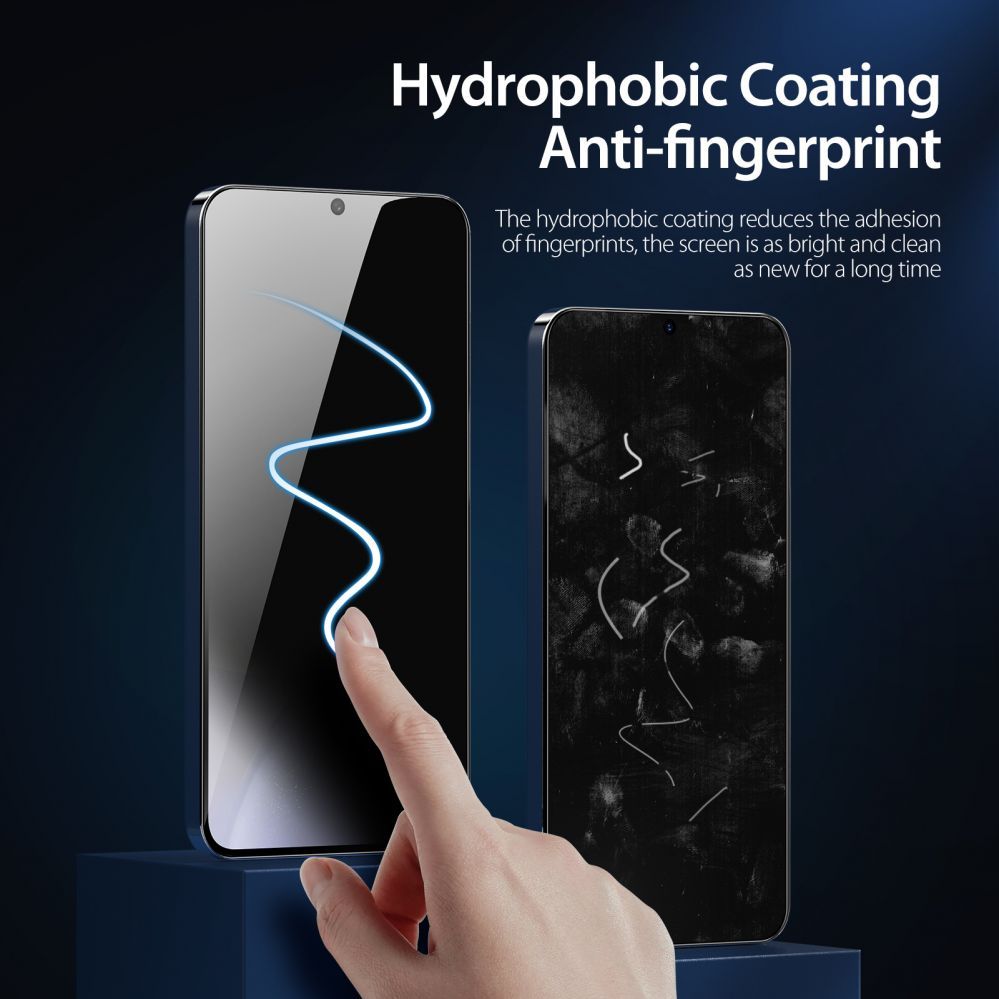 Aizsargstikls Dux Ducis - Dux Ducis Glass Privacy for Samsung S24 - with black frame