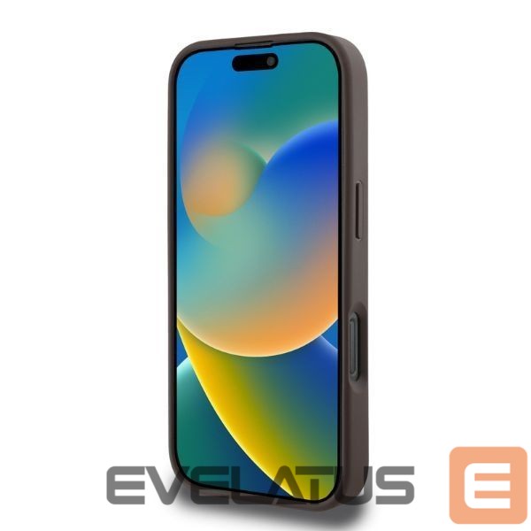 Tagakaaned Guess Guess Peony On 4G Background MagSafe case for iPhone 16 Pro - brown