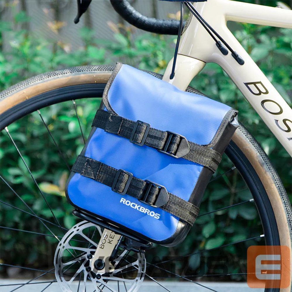 Jalgratta tarvik Rockbros Rockbros 33210010001 front bicycle shelf for bicycle fork - black