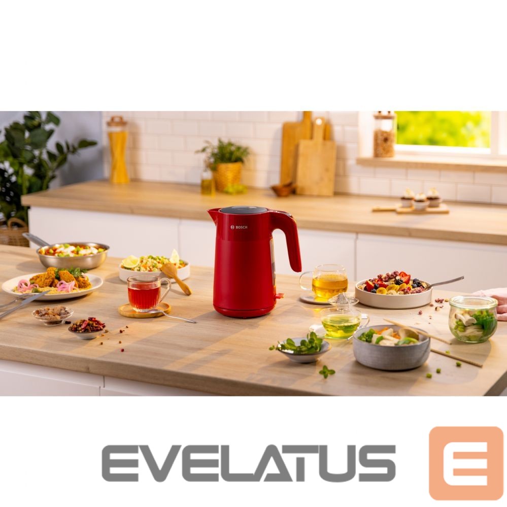Veekeetja Bosch Kettle | TWK2M164 MyMoment | Electric | 2400 W | 1.7 L | Plastic | 360° rotational base | Red