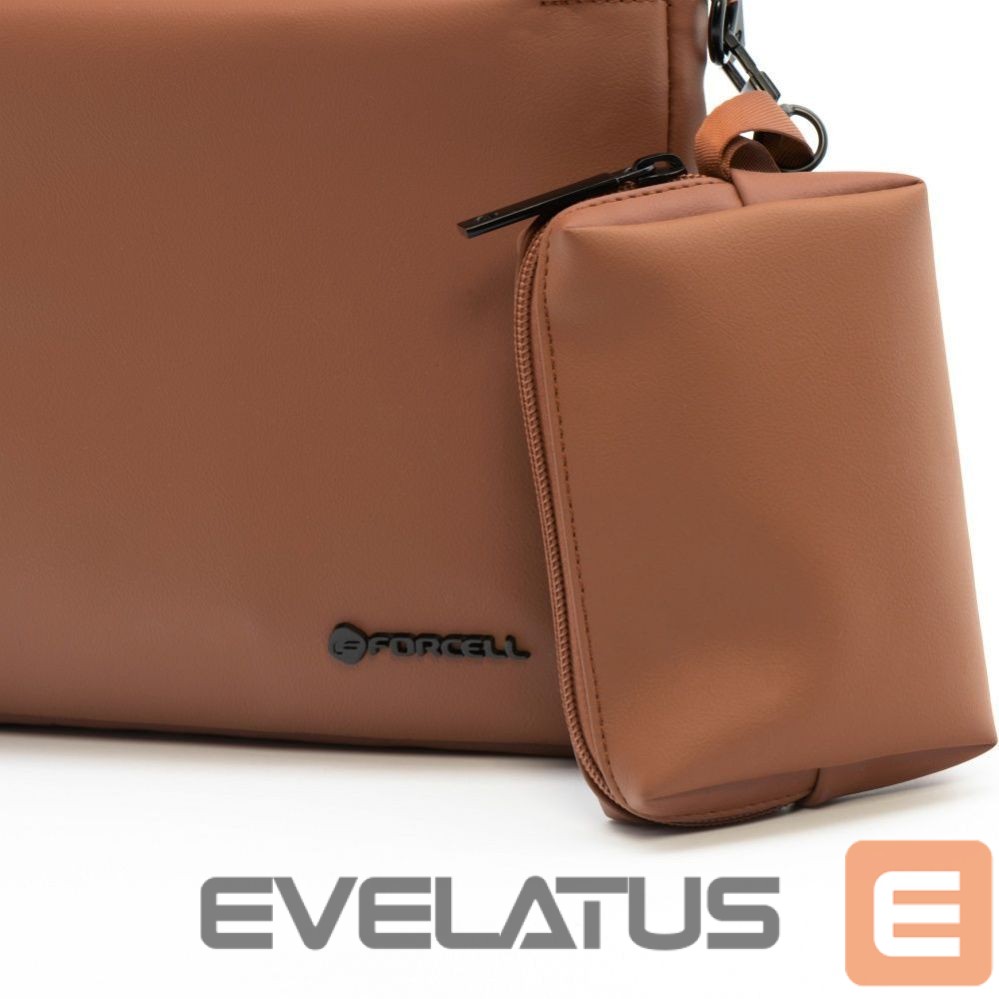 Kotid ja portfellid Forcell FORCELL F-PROTECT URBAN STYLE Bag for Laptop 15,6" brown