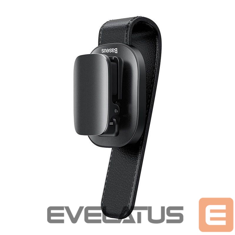 Autotarvikud Baseus Baseus Platinum Vehicle eyewear clip (clamping type) Black