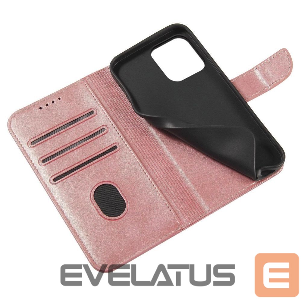 Nugarėlės dėklai Hurtel Magnet Case with flap for Samsung Galaxy A26 - pink