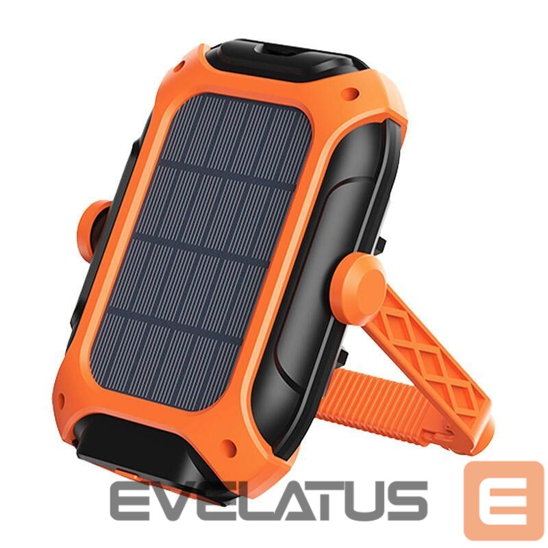 LED Flashlight Supcase Workshop lamp with solar panel Superfire GM05