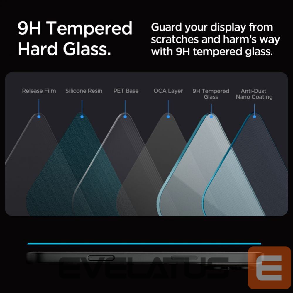 Citas preces Spigen SBS D3O Case for Samsung Galaxy S24+ - Transparent