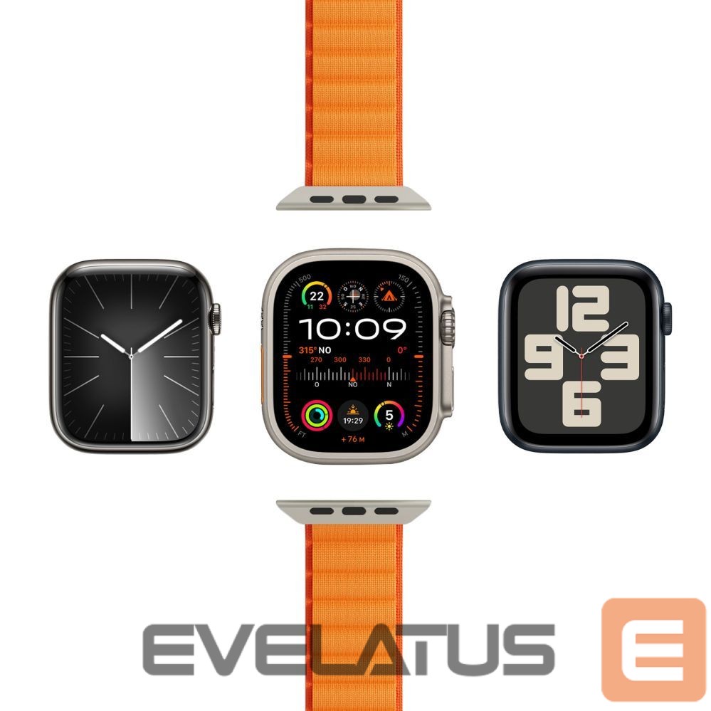 Strap Puro Puro Extreme Nylon Strap for Apple Watch 42 / 44 / 45 / 49 mm - Orange