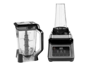 Mixers and blenders Ninja  Mixer Blender 2in1 with Auto IQ | BN750EU | Tabletop | 1200 W | Jar material Plastic | Jar capacity 2.1+0.7 L | Ice crushing | Black/Silver 