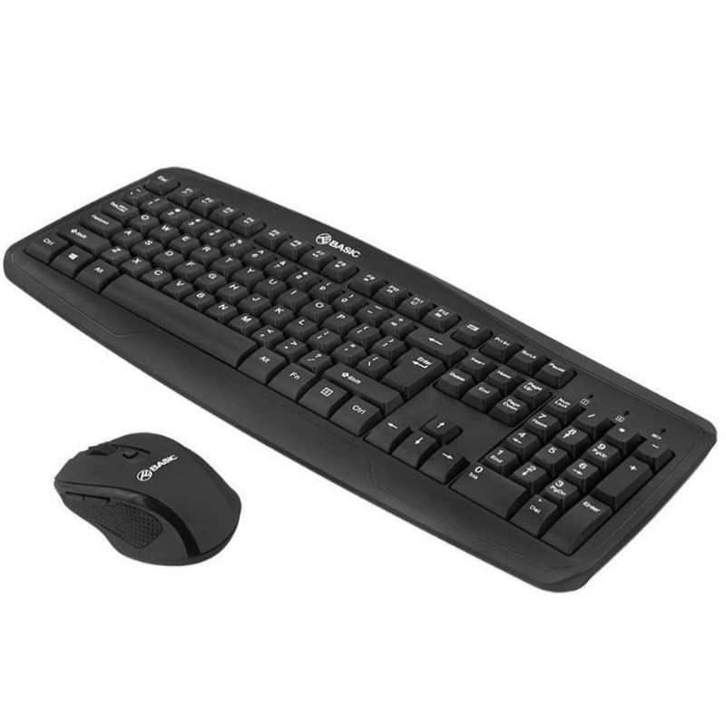 Arvuti klaviatuur Tellur Basic Wireless Keyboard and Mouse kit Black