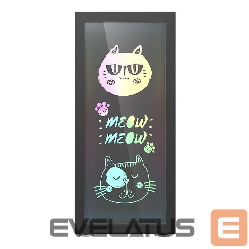 Cooler Darkflash Computer Case Darkflash DK210 Graffiti (black)