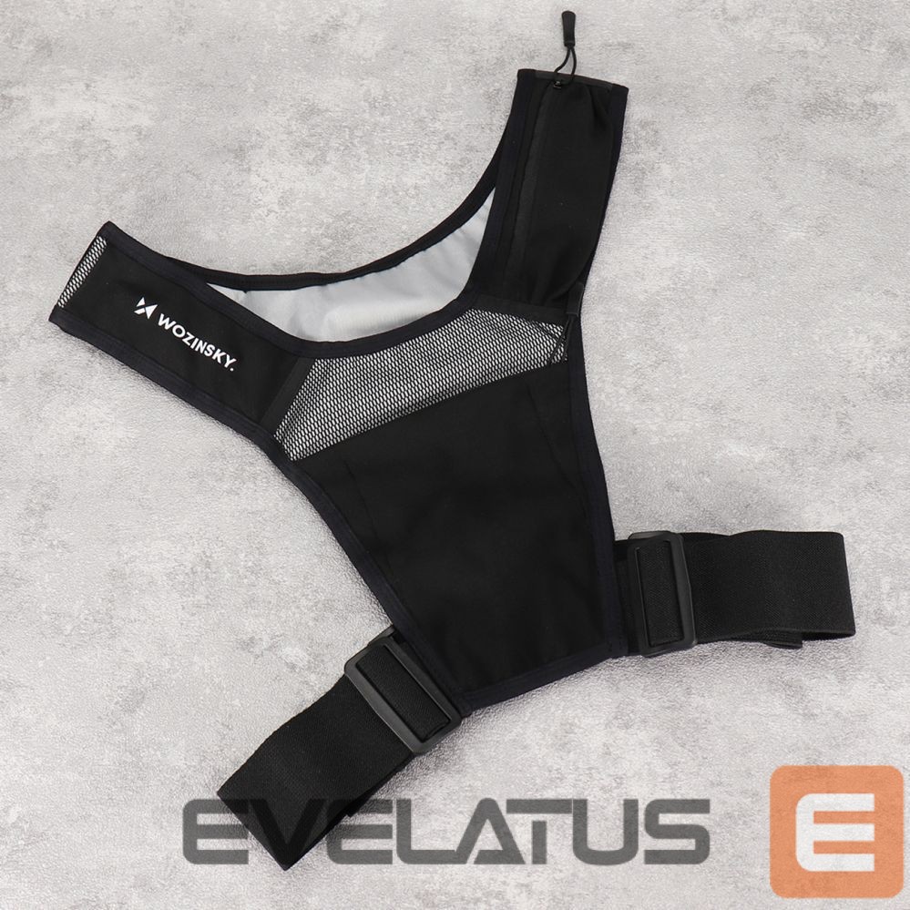 Teised Wozinsky Wozinsky WKDB1 Reflective Running Vest - Black