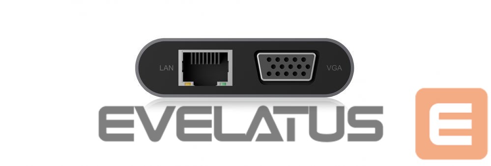 Wireless headphones Raidsonic Icy Box IB-DK4040-CPD USB Type-C DockingStation with two video interfaces