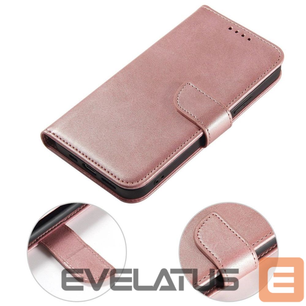 Nugarėlės dėklai Hurtel Magnet Case with flap for Samsung Galaxy A26 - pink