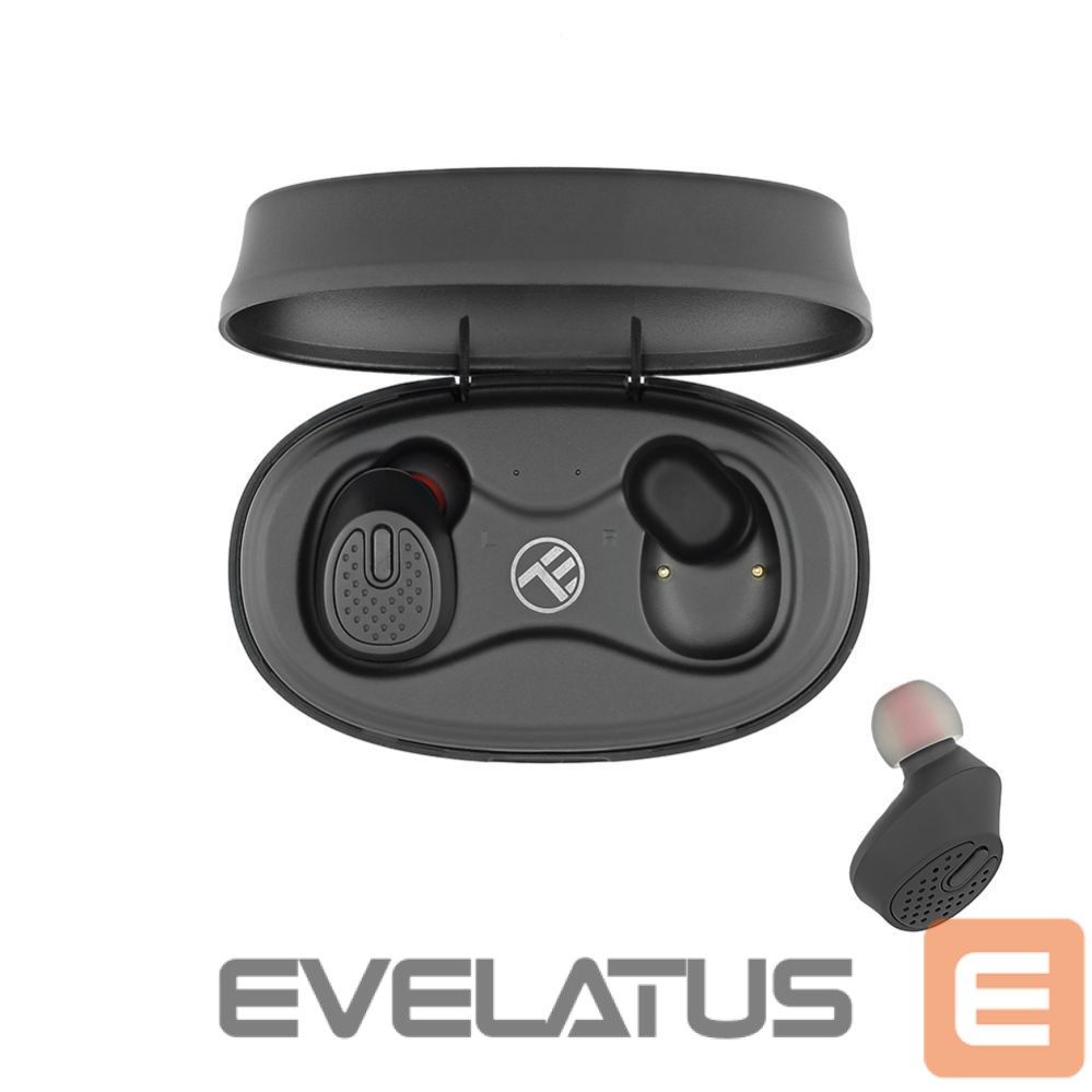 Bezvadu austiņas Tellur True Wireless Stereo earbuds Mood black