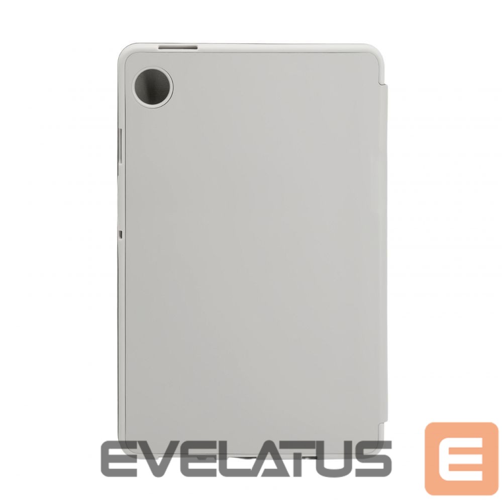 Book case Evelatus Galaxy Tab A9 Tablet case with imitate microfiber inside Silver