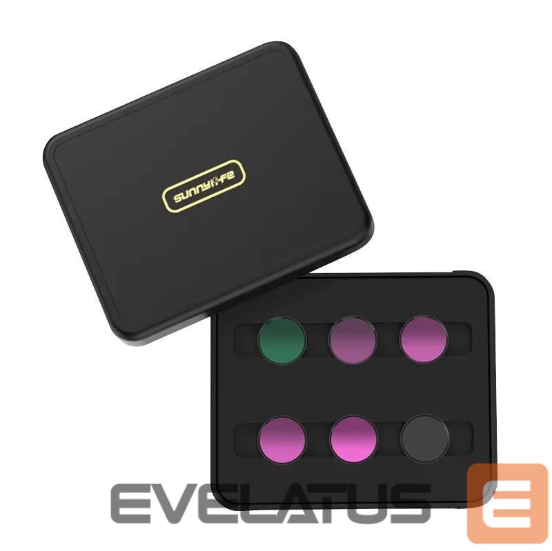 Camera accessory Sunnylife Set of 6 filters MCUV+CPL+ND4+ND8+ND16+ND32 Sunnylife for Insta360 GO 3/2