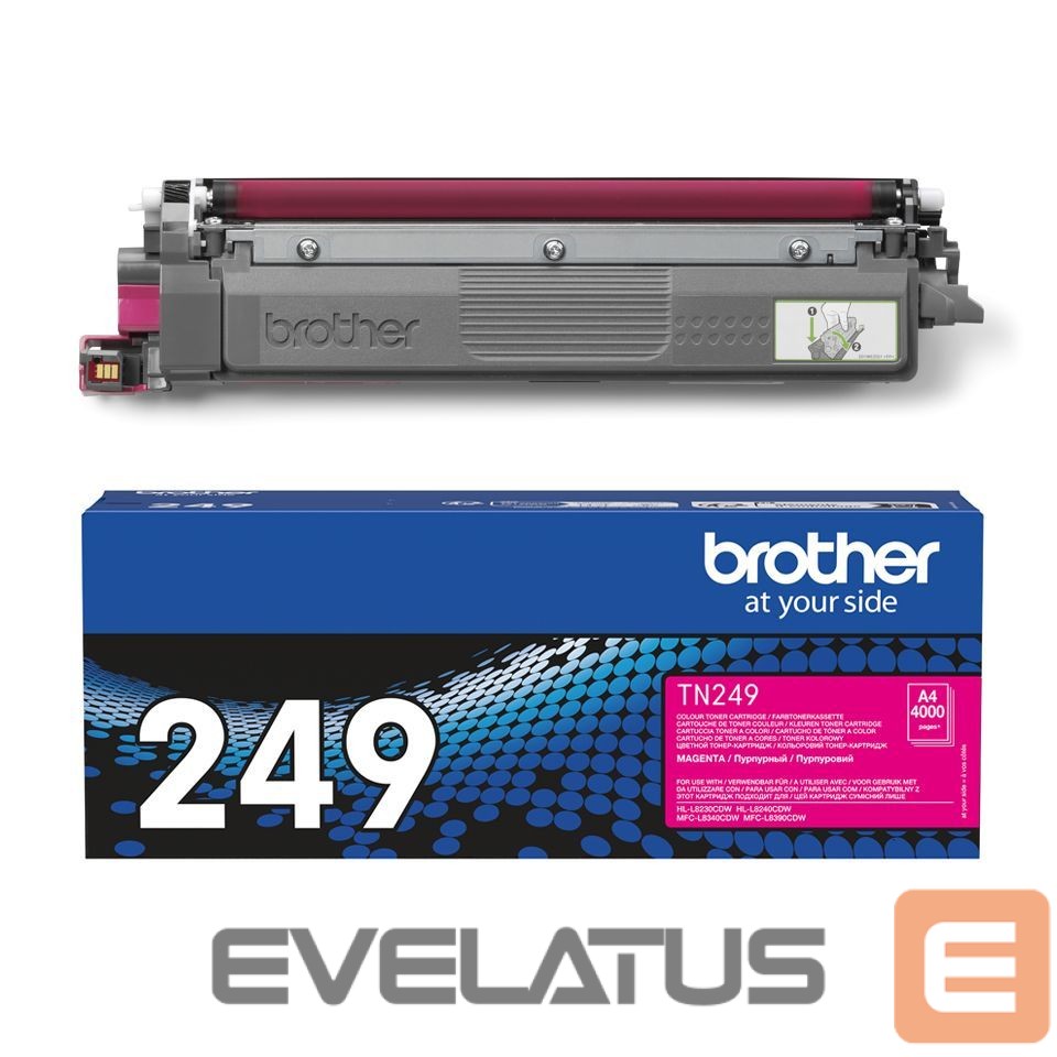 Tarvikud ja tarvikud Brother TN249M Toner Cartridge, Magenta