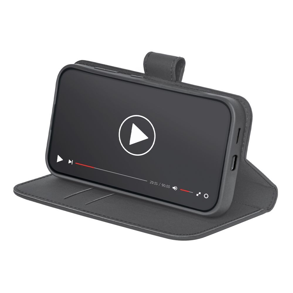 Tagakaaned Puro Puro Booklet Case with Flip and Wallet for Samsung Galaxy S25 - Black