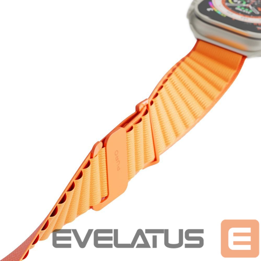 Strap Puro Puro Extreme Nylon Strap for Apple Watch 42 / 44 / 45 / 49 mm - Orange