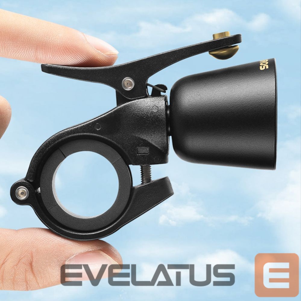 Bicycle accessory Rockbros Rockbros 34210005001 bicycle bell - black