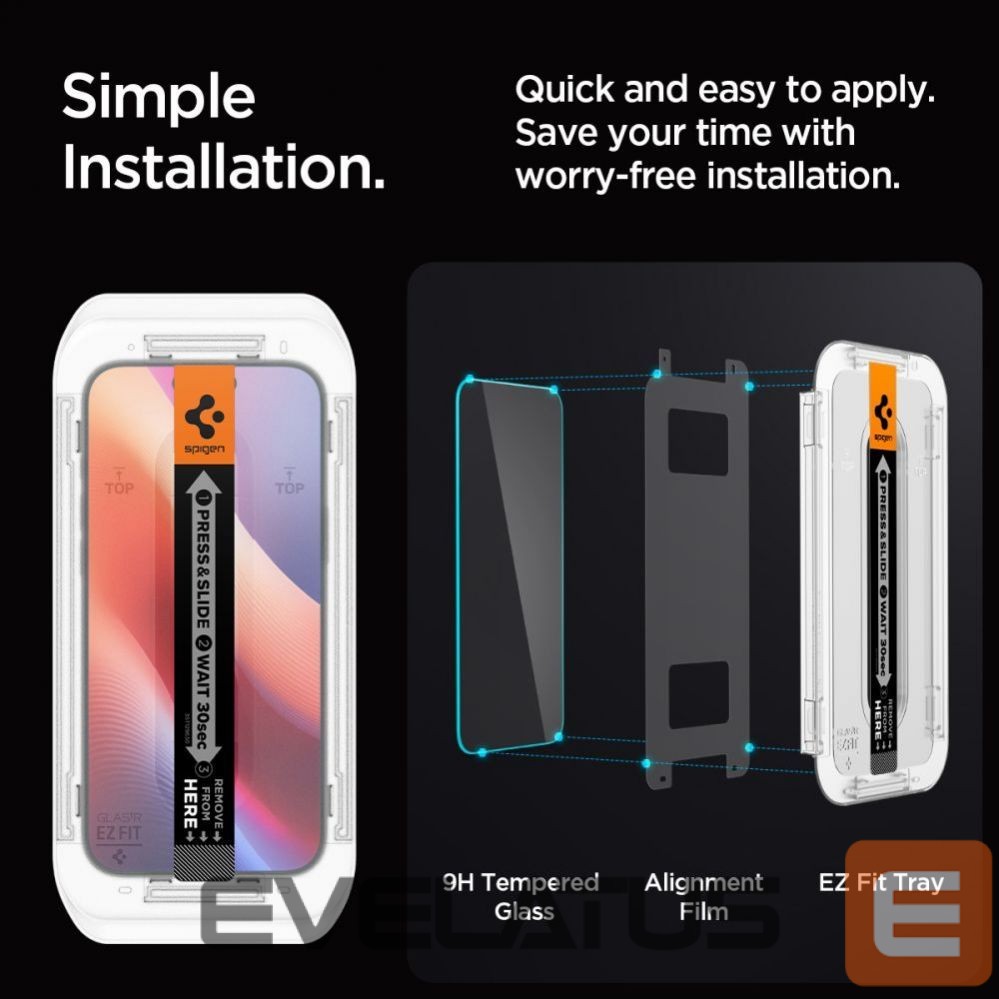 Citas preces Spigen SBS D3O Case for Samsung Galaxy S24+ - Transparent