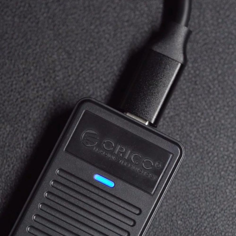 Other Computer Accessory Orico Orico DDM2-C3-G2 M.2 NVME USB-A USB-C 3.2 10Gb/s Disk Drive - Gray