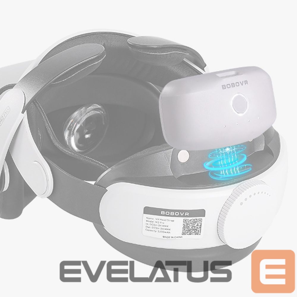 Väline aku BoboVR BoboVR B2 External Battery for BoboVR M1 / M2 / M3 Headbands 5200mAh - White