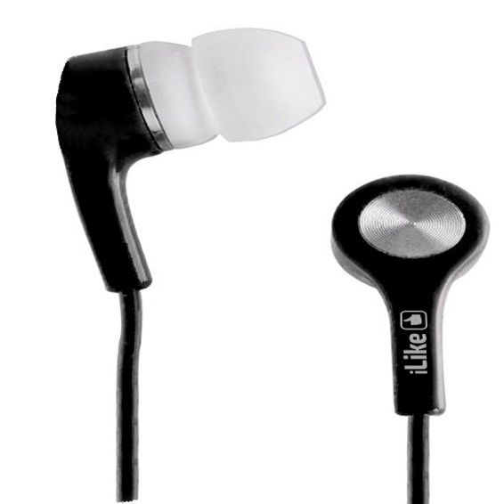Kõrvaklapid iLike - iLike Earphones IEA01BK 3.5mm Black