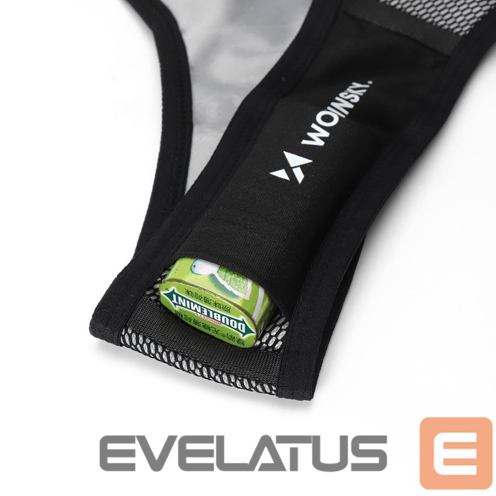 Teised Wozinsky Wozinsky WKDB1 Reflective Running Vest - Black