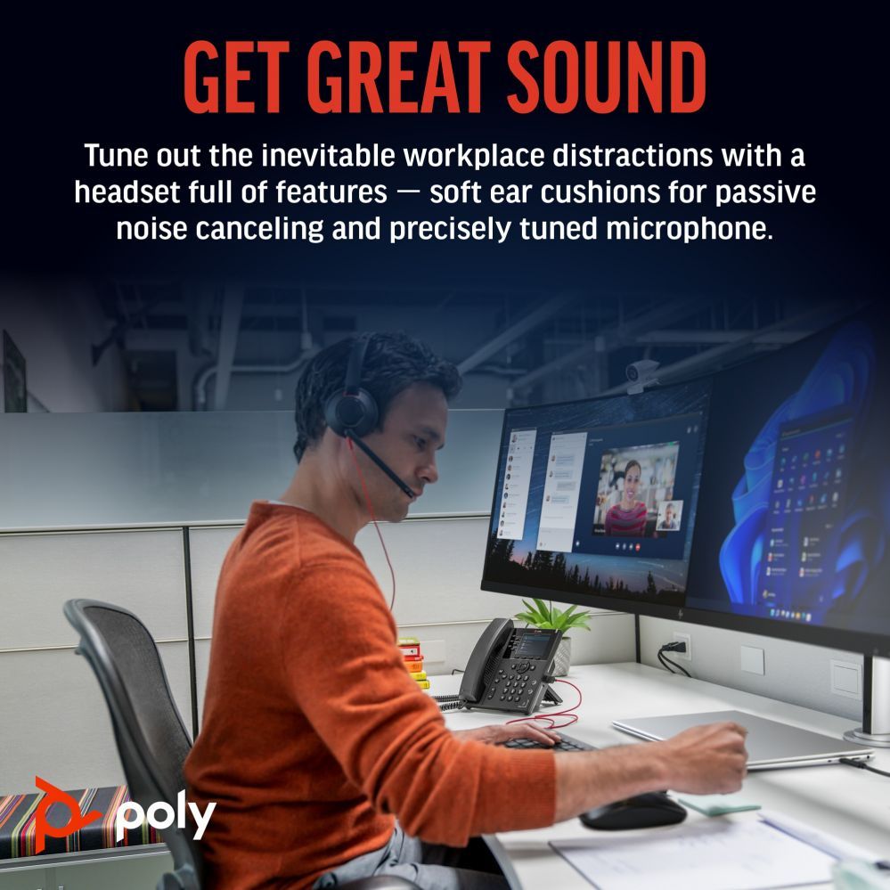 Computer accessories HP HP Poly BW 5220 USB-C HS +3.5mmP USB-C/A