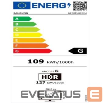 Televiisorid Samsung TV 50in UHD 4K UE50AU8072