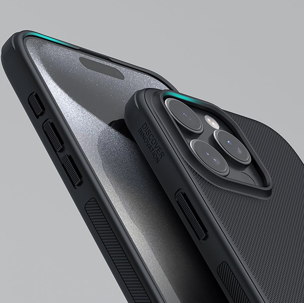 Tagakaaned Nillkin Nillkin Super Frosted Shield Pro Magnetic Case for iPhone 16 Pro Max - black