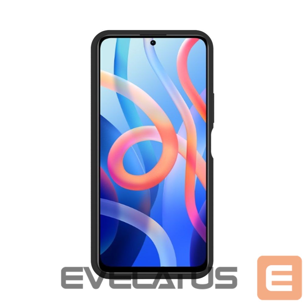 Back panel cover Evelatus Xiaomi Redmi 15 5G Premium Magnetic Soft Touch Silicone Case Black