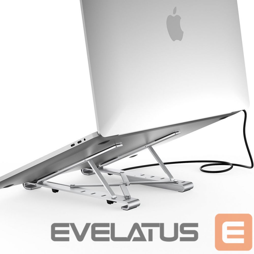 Other Computer Accessory Choetech Choetech stand multifunctional station for laptop PD / USB-C HDMI (4K / 30Hz) / 2xUSB-A / 1xUSB-C / 1xSD / 1xTF black (HUB-M43)