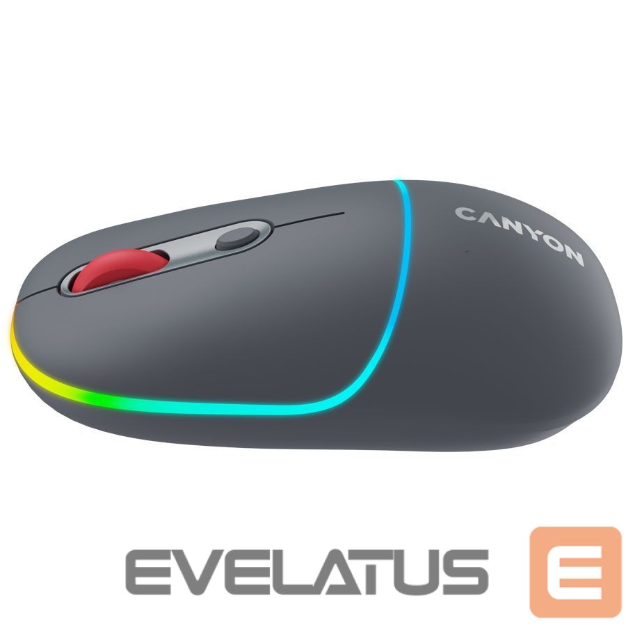Computer mouse Canyon CANYON mouse MW-22 2in1 BT/ Wireless Dark Grey