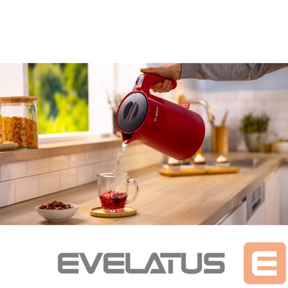 Veekeetja Bosch Kettle | TWK2M164 MyMoment | Electric | 2400 W | 1.7 L | Plastic | 360° rotational base | Red