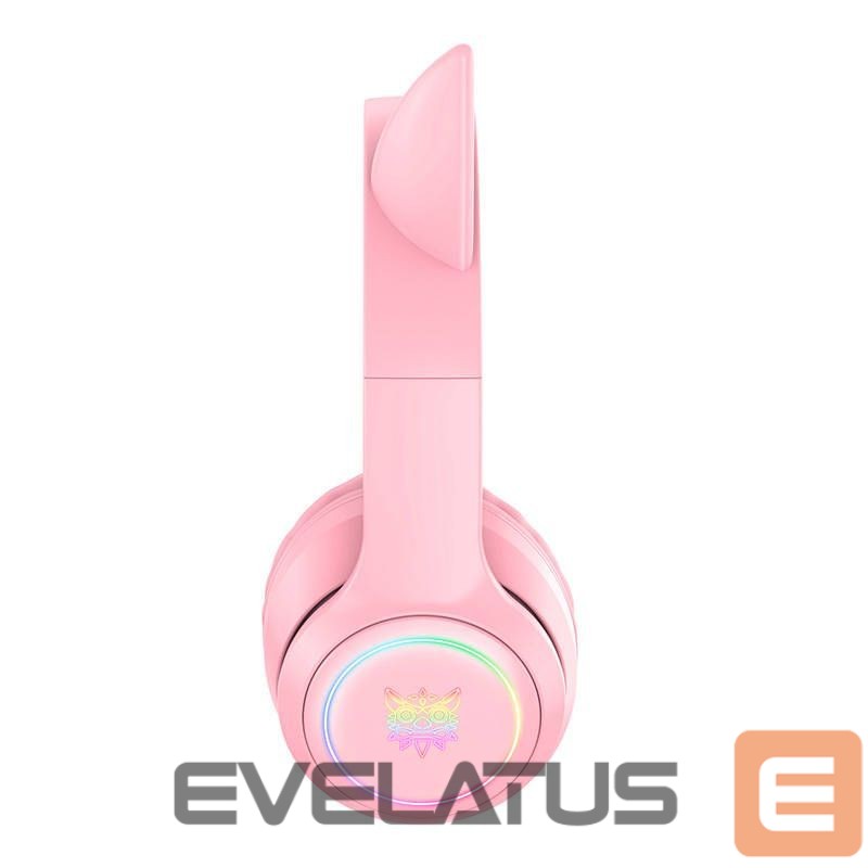 Wireless headphones ONIKUMA Gaming headphones ONIKUMA B90 Pink