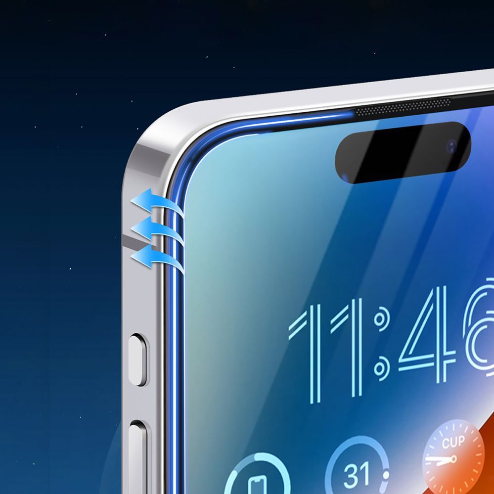 Aizsargstikls Joyroom Joyroom JR-MAR0317 tempered glass with anti-reflective coating for iPhone 15 Plus/16 Plus