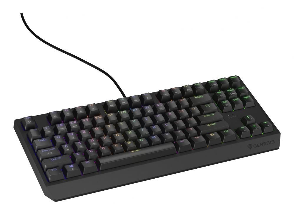 Computer keyboard Genesis THOR 230 | Mechanical Gaming Keyboard | Wired | US | Black | USB Type-A | Outemu Brown