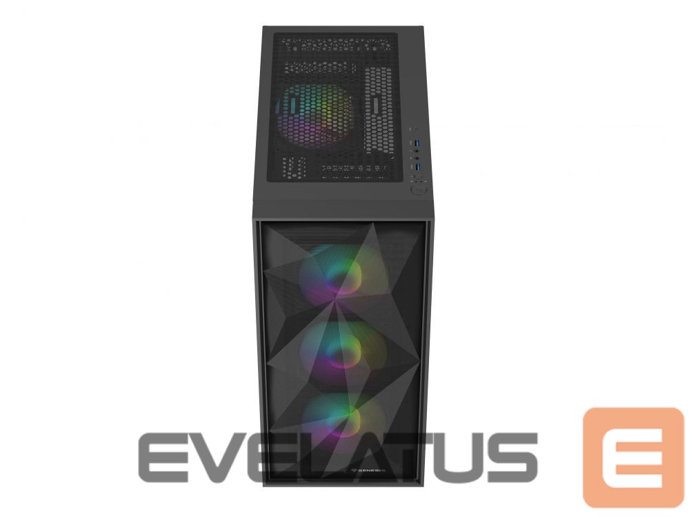 Computer components Natec NATEC Genesis PC Case Diaxid 605 black