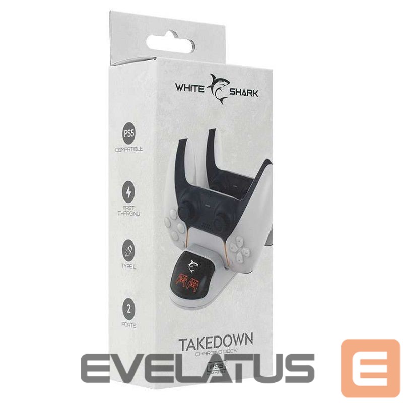 Controller White Shark PS5-0506 Takedown