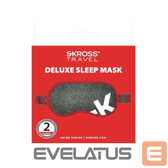 Muud kaubad Skross Deluxe Sleep Mask Dark Grey